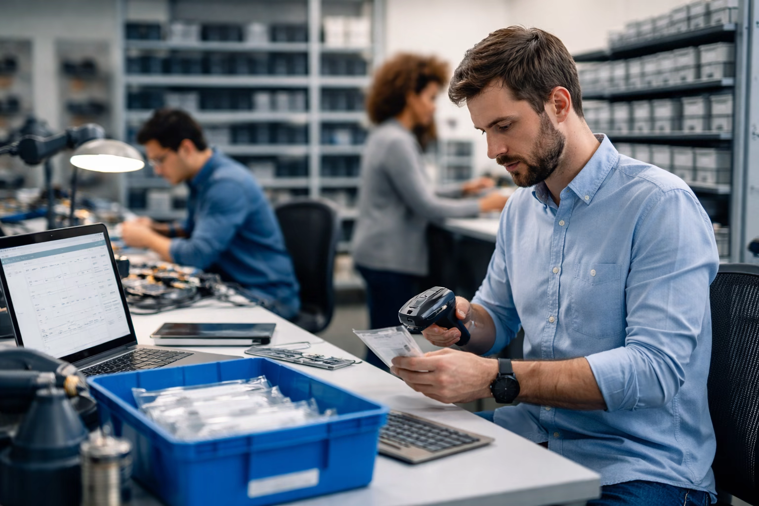 Electronics inventory management